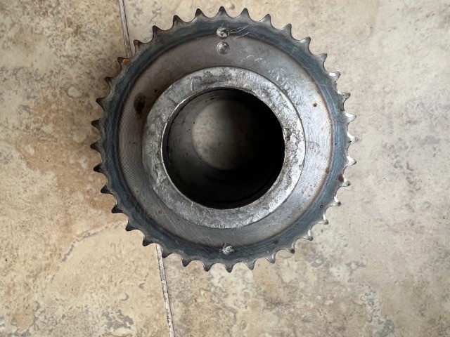 engrenagem virabrequim hyundai hr 2,5/16v original - Foto 5