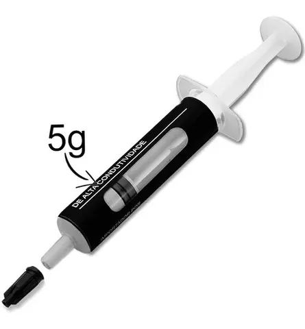 Pasta Térmica Prata 5g Thermal Processador Seringa - Foto 2