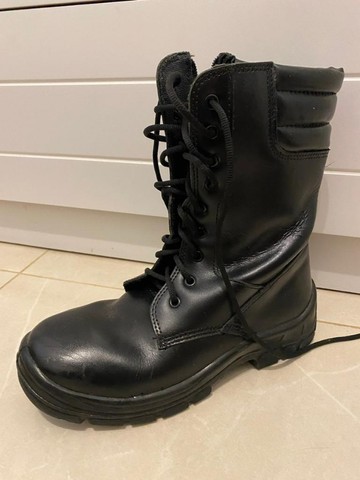 Coturno Militar de Couro - Foto 3
