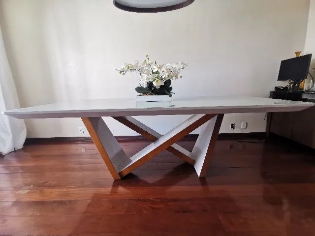 Mesa de jantar 8 lugares 2,20 x 1,10 - Foto 3