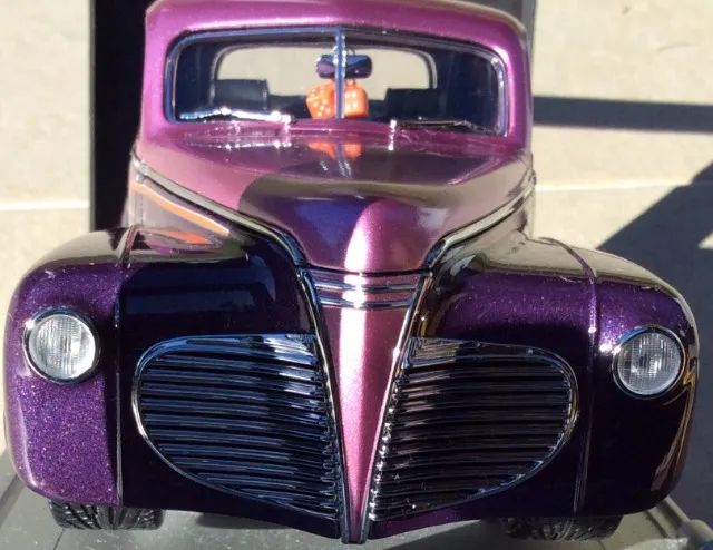 Miniatura 1:18 Plymouth 1941- Shyne Rodz - Lilás/roxo - Foto 5