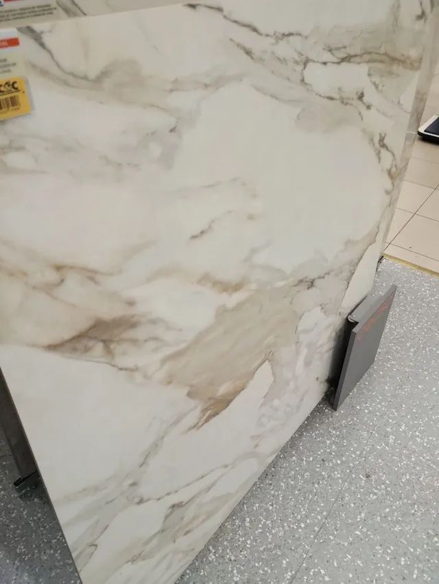 Porcelanato natural eterno borguini white 120x120 ceusa - Foto 4