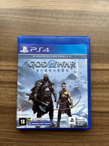 God of War 3 + 4 + Ragnarok edição de Lançamento PS4 Mídia Física