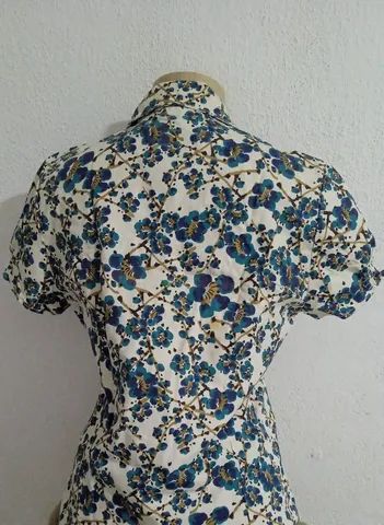 Blusa feminina em tecido tamanho M - Foto 2