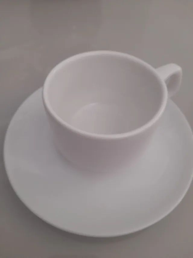Xicara de chá 180 ml com pires