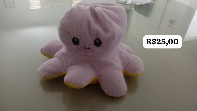 Polvo emoções urso de pelúcia 