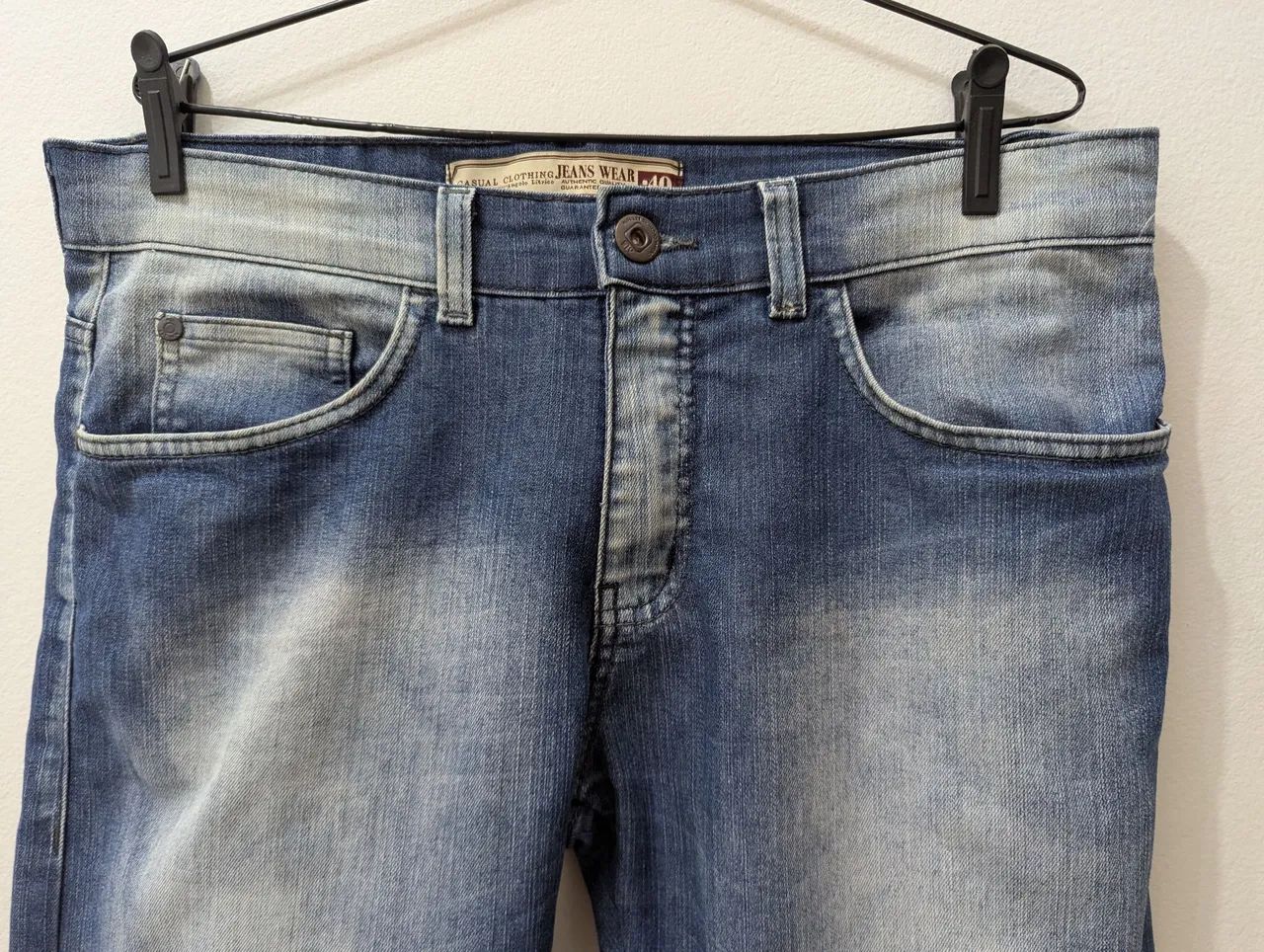 Calça Jeans Masculina Azul Claro C&A - Foto 4