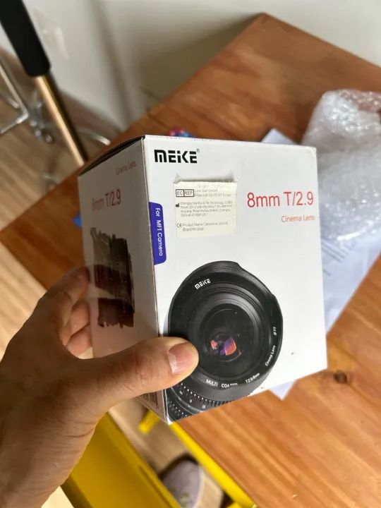 Lente Cine Meike 8mm MFT para Lumix, BlackMagic e Olympus - Foto 5