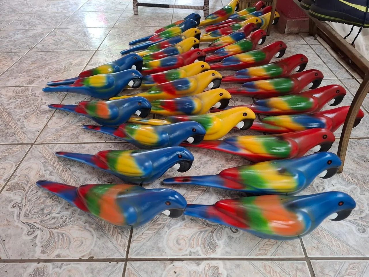 Artesanato em cerâmica branca envernizado  - Foto 6