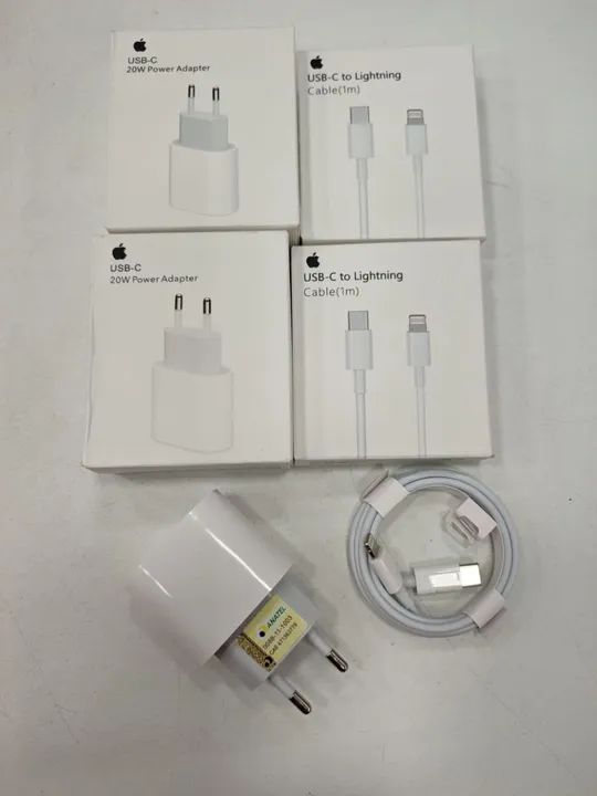 Carregador iPhone turbo original 20w usb-c Apple  - Foto 2