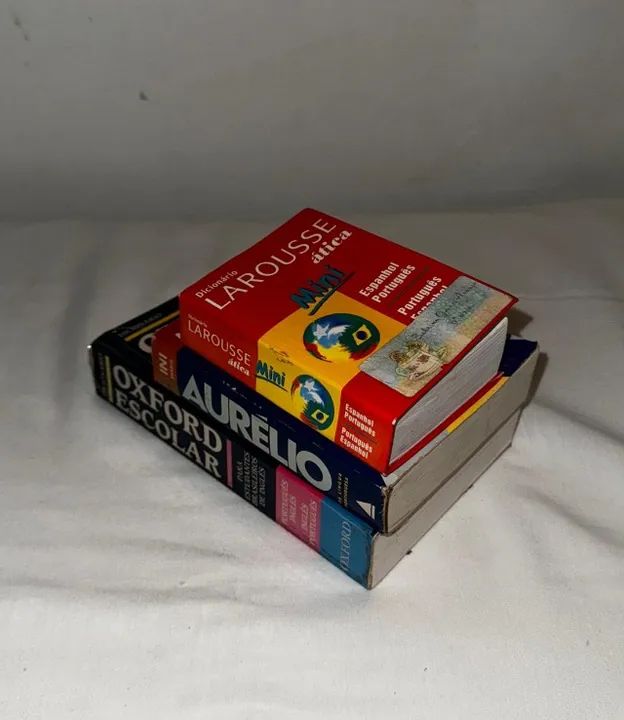 Dicionarios: Kit Com 3 Oxford + Largusse + Aurelio - Foto 2