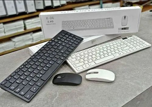 Kit teclado e mouse sem fio 