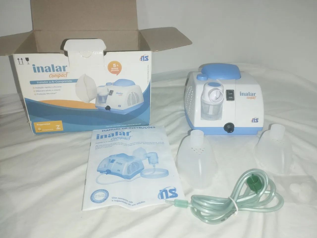 Inalador Compacto - Novo - Foto 4