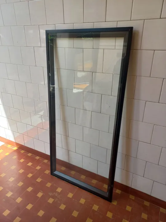 Janelas tipo Vitrôs Alumínio Com VIDRO