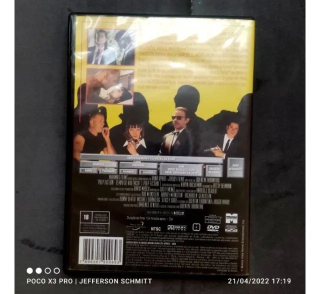 Dvd Pulp Fiction: Tempo De Violência - Foto 2