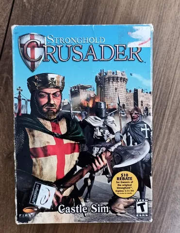 Jogo PC antigo - CD Rom - Stronghold Crusader
