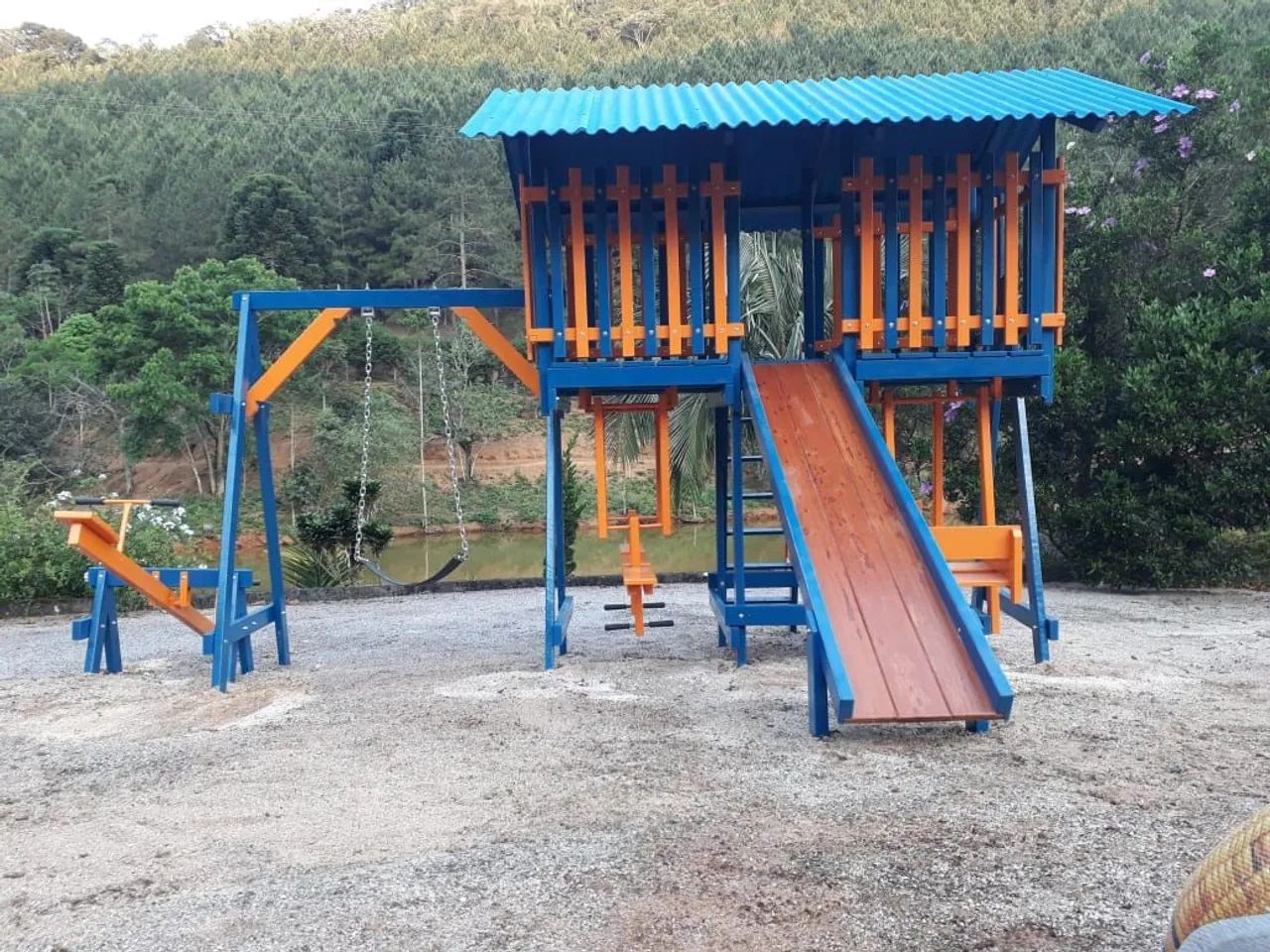 Sinuca bilhar playgrounds mesa - Foto 5