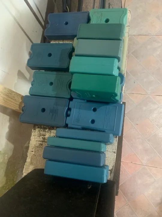 Lote 16 gelo artificial rígido gel pharma reutilizável