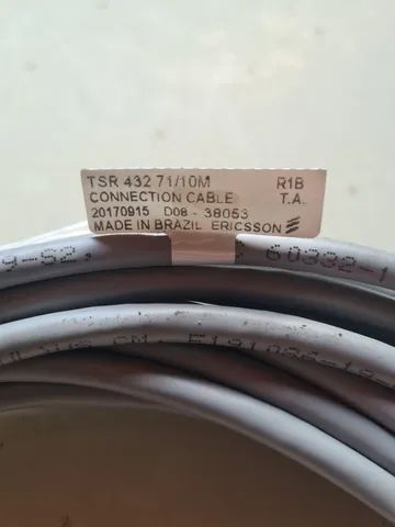 3 cabos rede 10m CAT6 conectorizado em fabrica Novo Lacrado - Foto 3