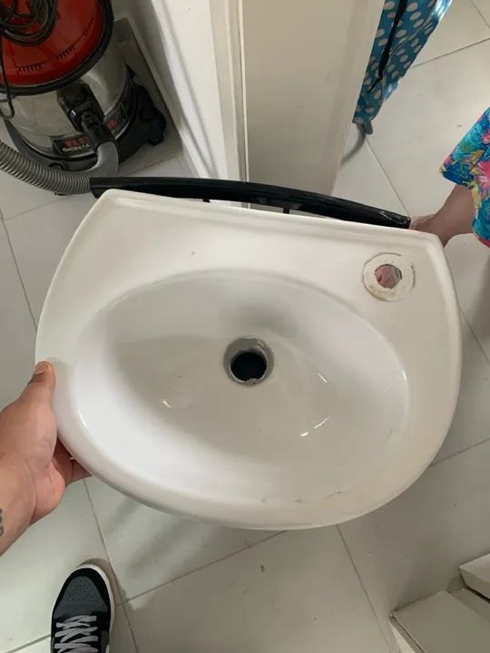 Cuba de banheiro nova - Foto 2