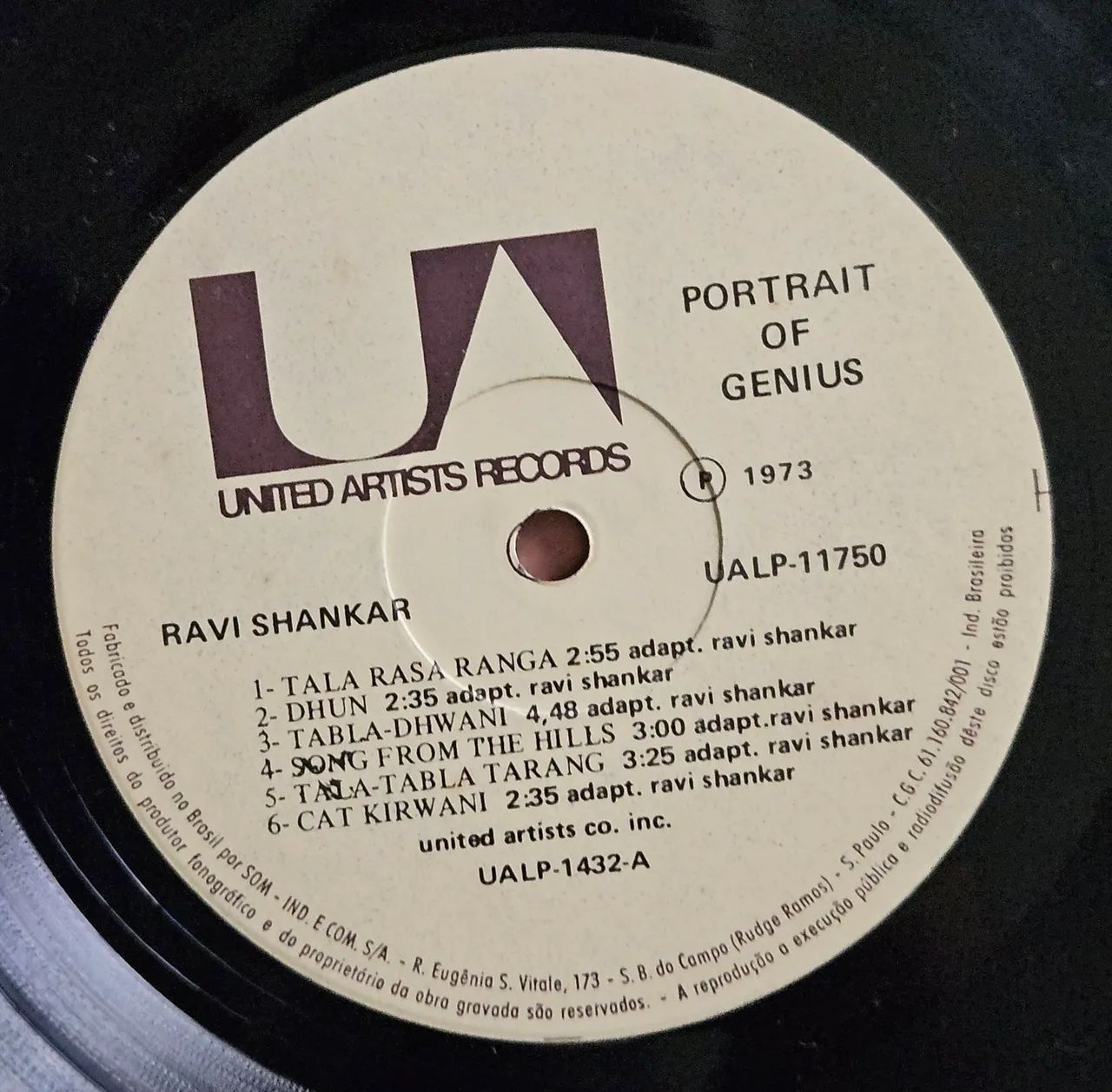 LP Vinil Ravi Shankar - Portrait of Genius - Foto 5