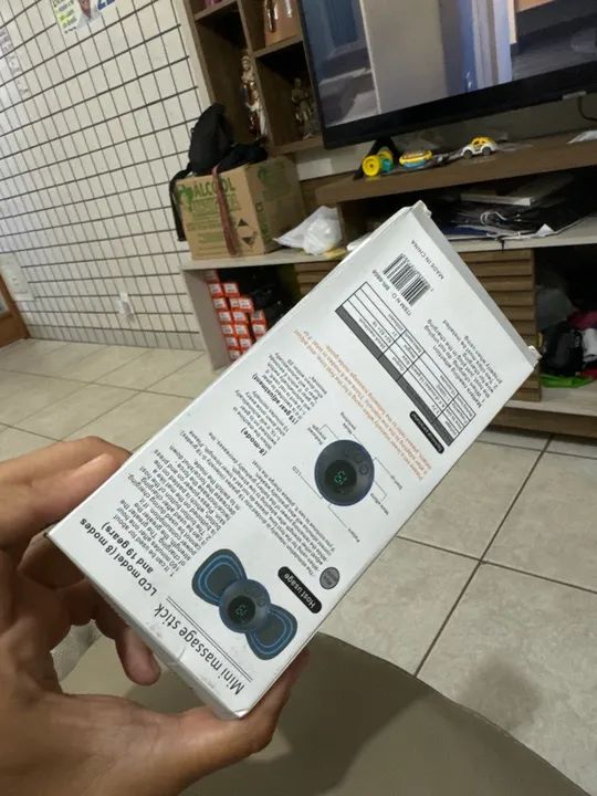 Massageador Corporal Elétrico Portátil Recarregável Dor Pescoço Coluna Pernas - Foto 2