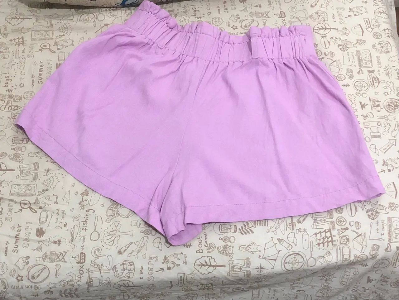 Short de Viscolinho Lilás - Renner - Foto 2