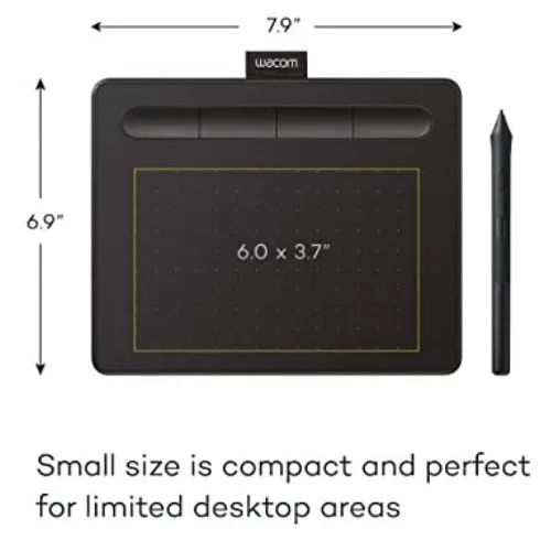 Mesa Digitalizadora Wacom CTL4100 Wifi Intuos Creative Preto - Foto 5