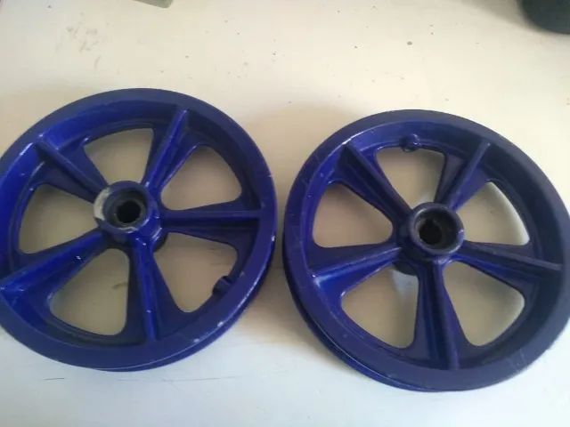 aro traseira de aluminio para cadeira de rodas (par) - Foto 3