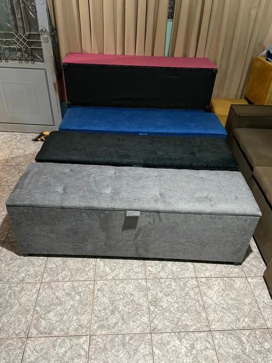 Baú pé de cama Recamier  - Foto 3