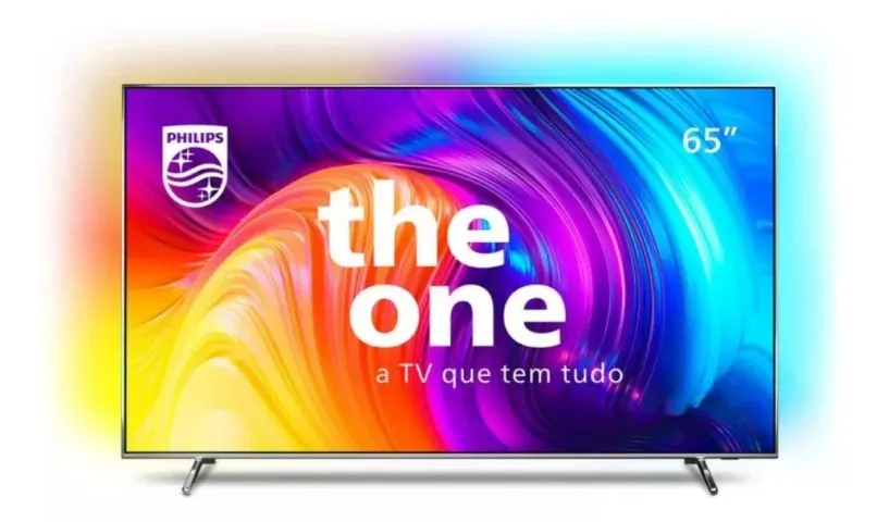 Smart Tv 65 Led 4k Uhd Philips 65pug8807/78 Ambilight