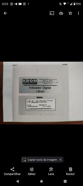 Multi medidor de Energia KRON NOVO - Foto 5