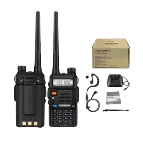 Rádio Comunicador Kapbom UV-5R - FM - Walk Talk Alto Alcance - Loja Coimbra Computadores - Foto 2