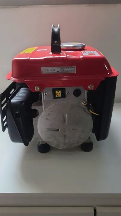 Gerador a Combustão 2T - 800W - 127V e 12V - MOTOMIL MG-950, Seminovo, na caixa - Foto 5