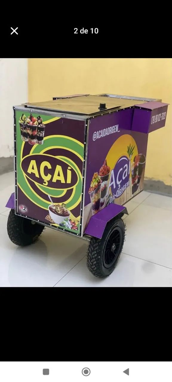 Carrinho de açaí  - Foto 3