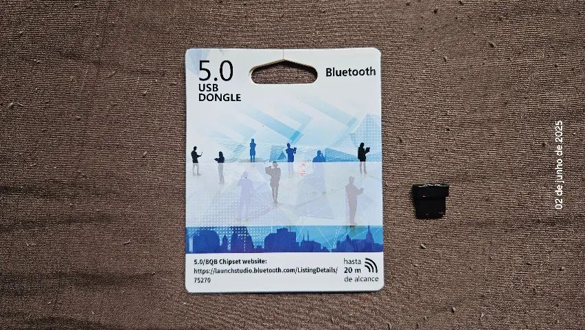 Adaptador bluetooth dongle usb mini v.5.0