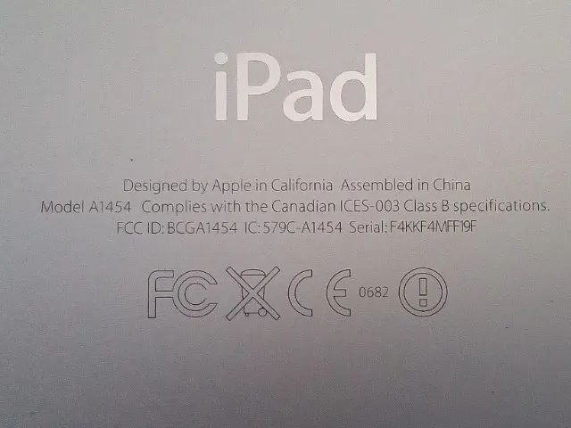 Ipad para retirada de peças - Foto 3