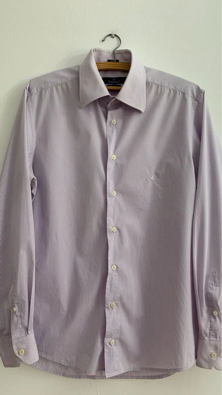 Camisa masculina | Brooksfield 36/38 (cod 871) - Foto 2
