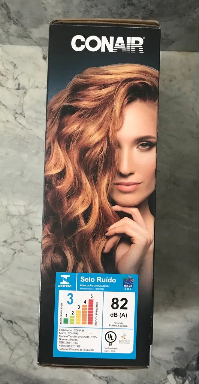 Escova rotativa diamond conair 