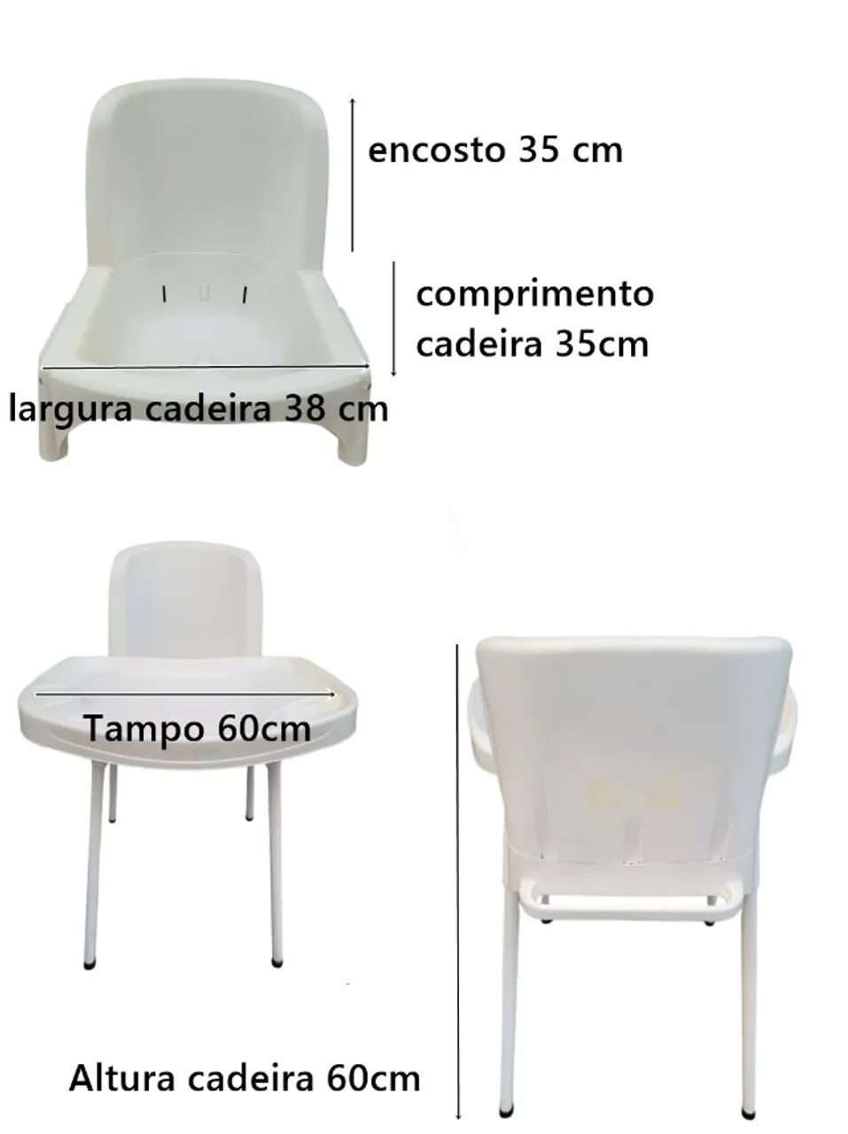 Cadeira de Alimentação Graco - Clássica, Reforçada e Exclusiva! - Foto 4