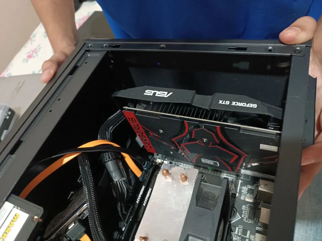 PC Gamer Compacto com ASUS Cerberus GTX