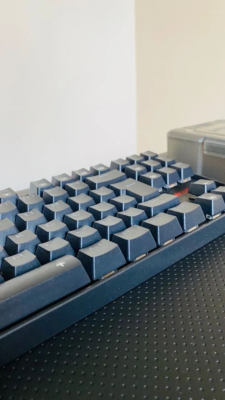 Teclado Redragon Kumara Pro Rgb Wireless Nunca Utilizado Em Perfeito Estado - Foto 2