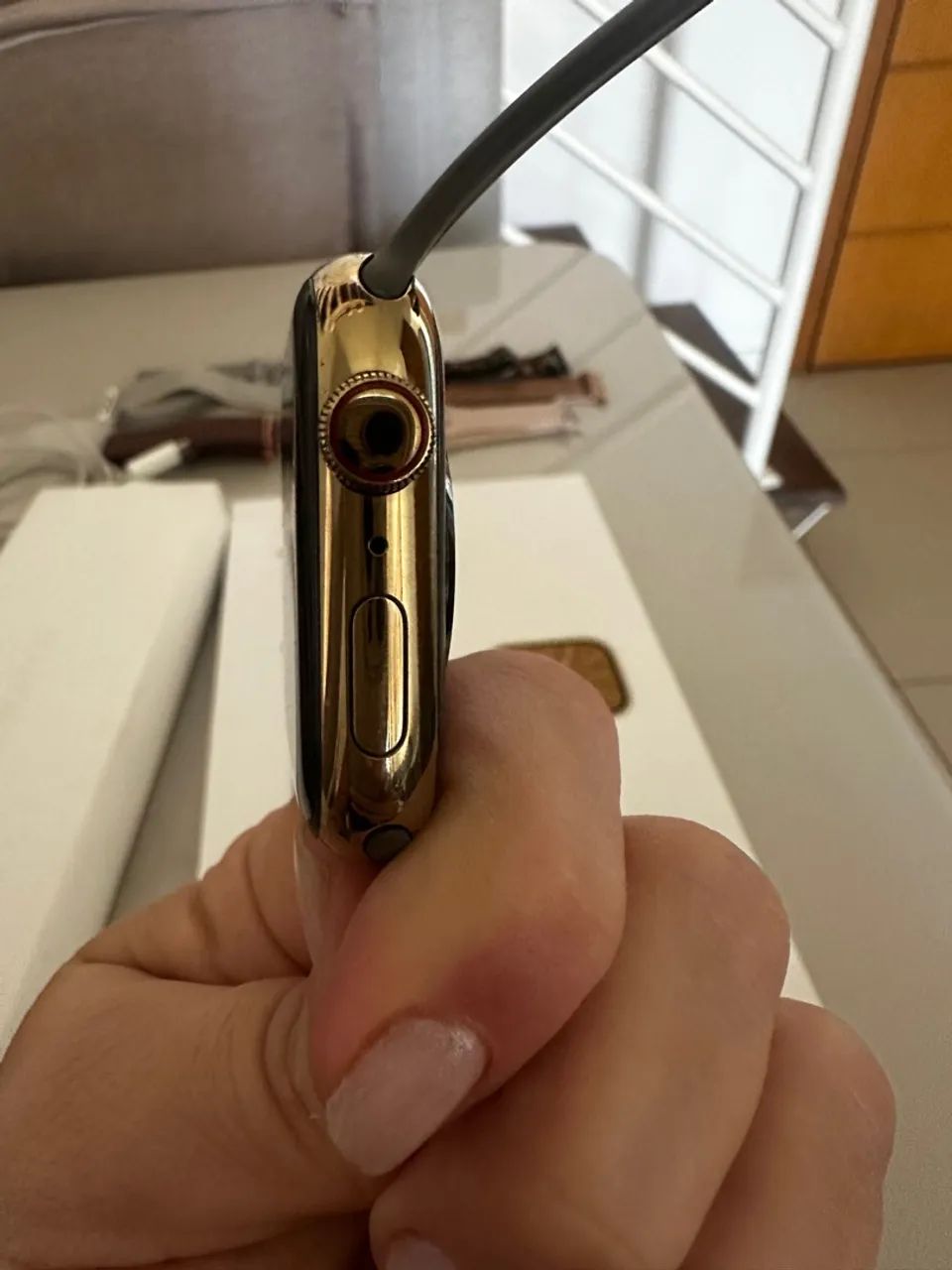 Apple Watch Series 9 raridade em titânio gps+celular  - Foto 2