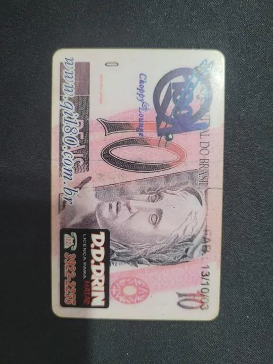 Cartão da melhor Balada QI 180 SJCampos