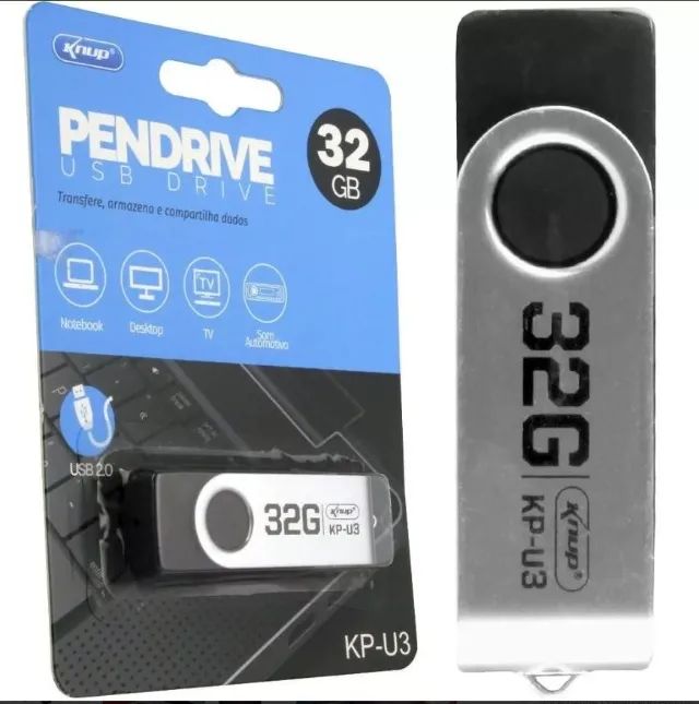 Pen Drive 32GB Knup - WZetta - Foto 3