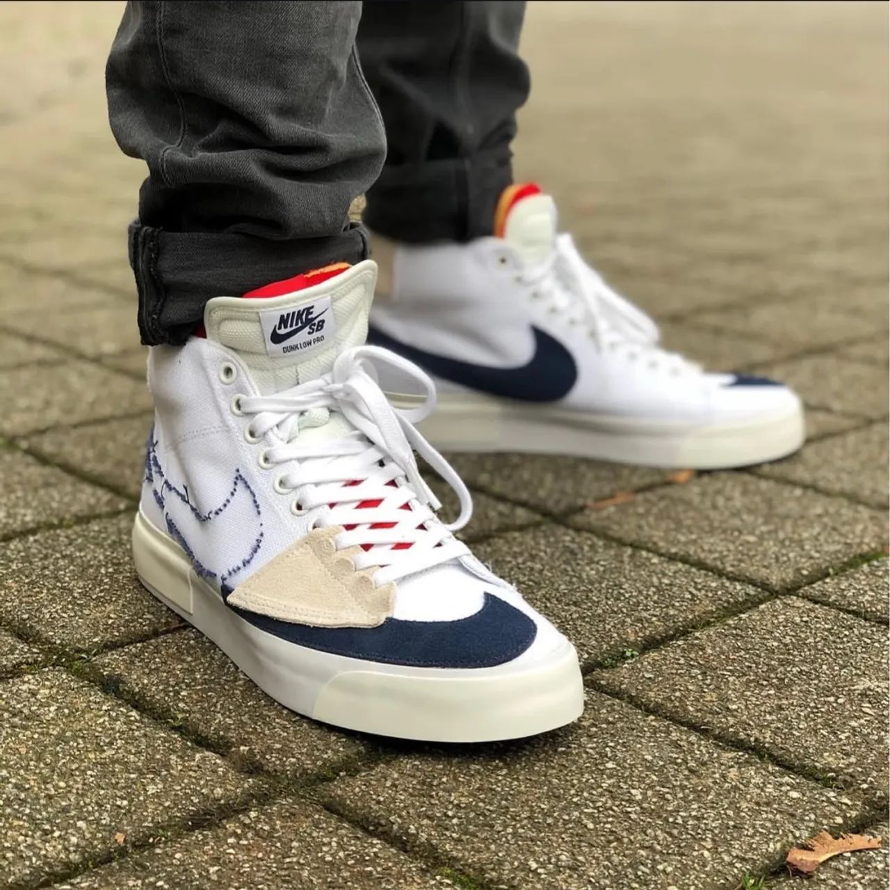 NIKE SB BLAZER MID EDGE　白27.5cm Amazon | [ナイキ] ズーム ブレーザー ミッド エッジ Zoom Blazer Mid