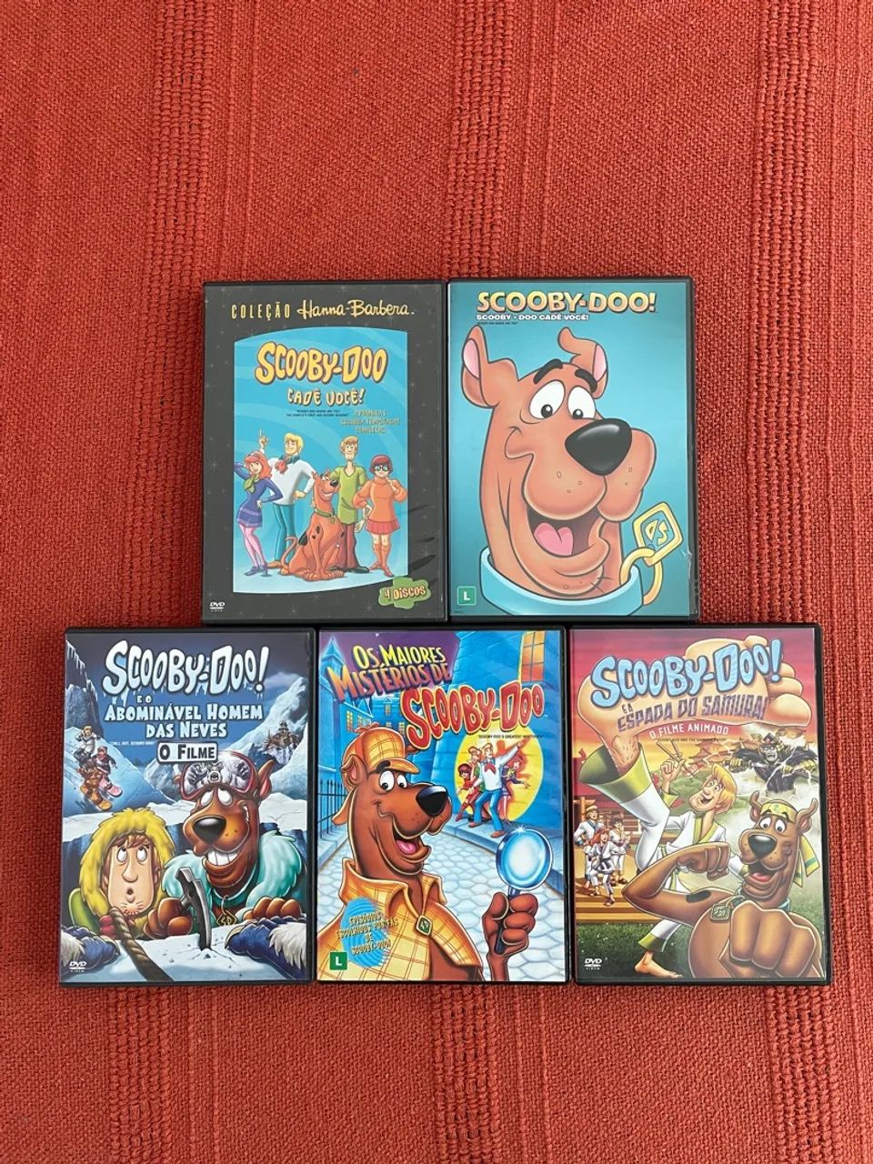 Scooby-Doo - Lote de Filmes em DVDs Originais