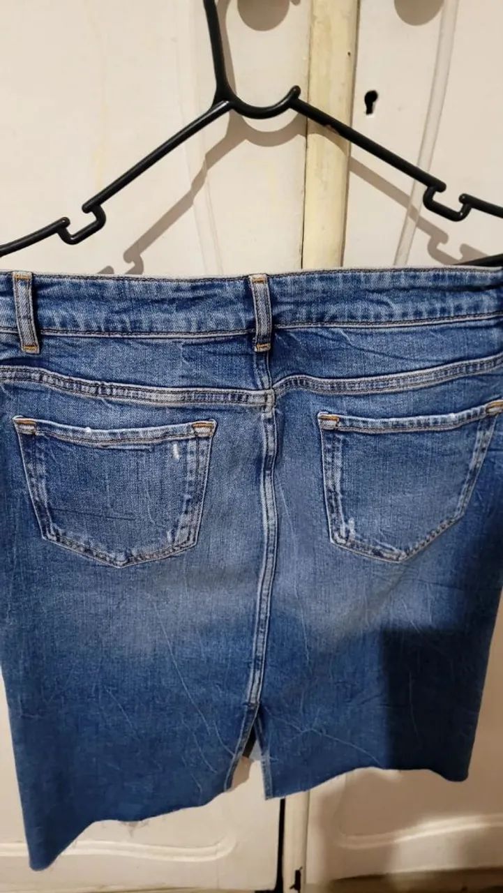 Saia jeans importada da Zara, P - Foto 3
