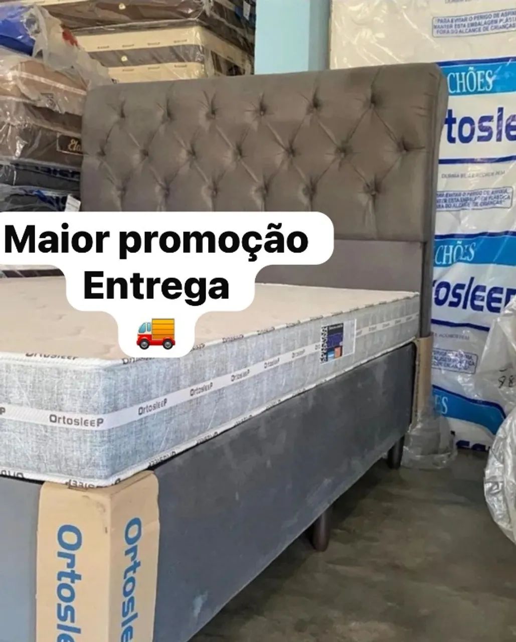 Cama box suporte hoje
