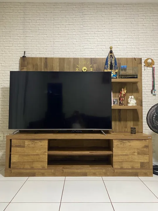 Rack para TV com Painel Completo